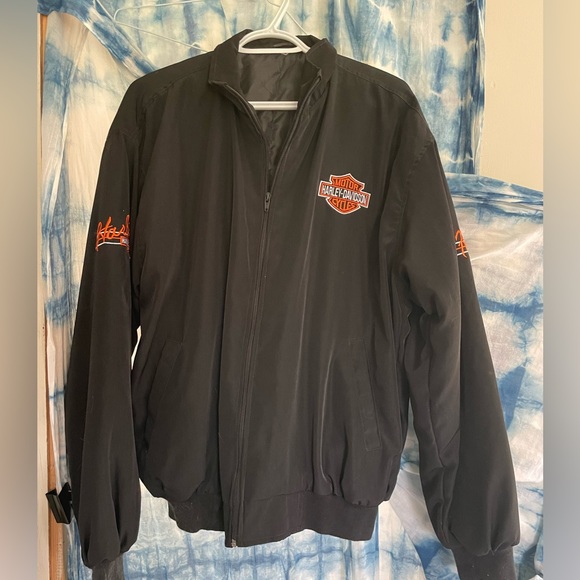 Vintage spring Harley Davidson riding jacket XL - Picture 5 of 7